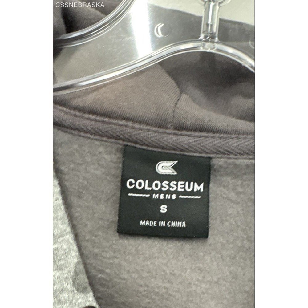 Colosseum‎ Camo Charcoal Men's Nebraska Military Appreciation Pullover Hoodie -S - Picture 7 of 9